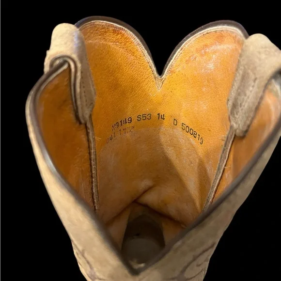 Lucchese 1883 Cowboy Boots 14 - Picture 3 of 5